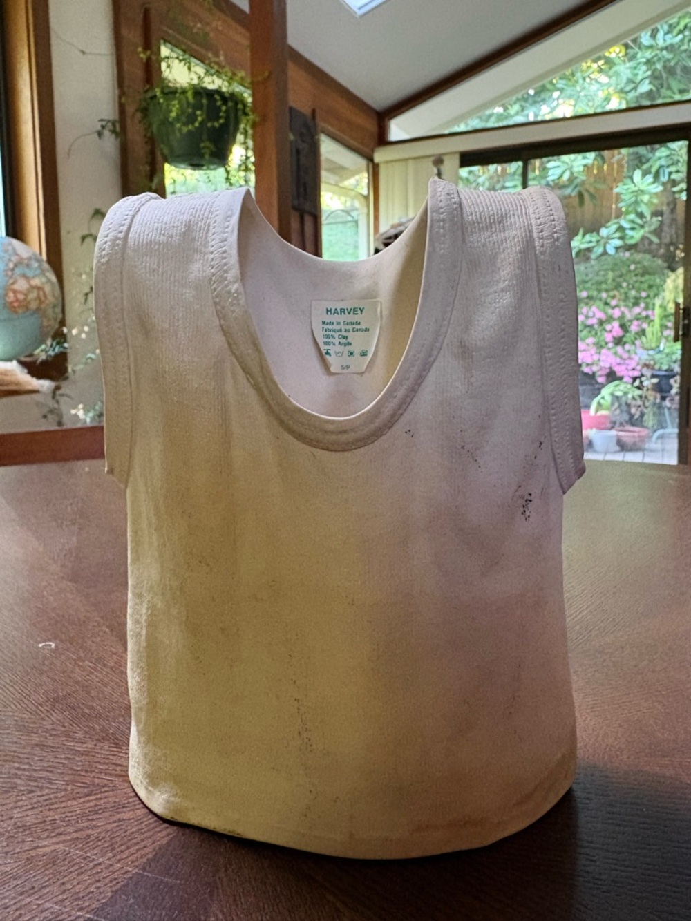 Harvey hyper-realistic Art “ Tank Top “ sculpture